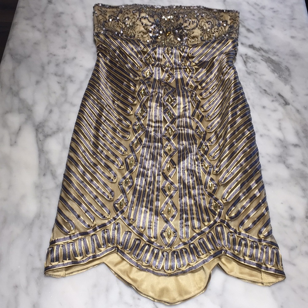 Suewong Nocturne Strapless Mini Dress